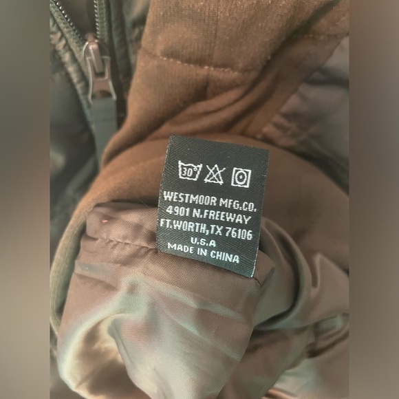 Rock and Roll Cowboy mens puffer hooded vest - Picture 4 of 10